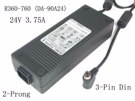 ResMed R360-760 AC Adapter 20V & Above 24V 3.75A, 3P, 2-Prong, NEW Products specificati