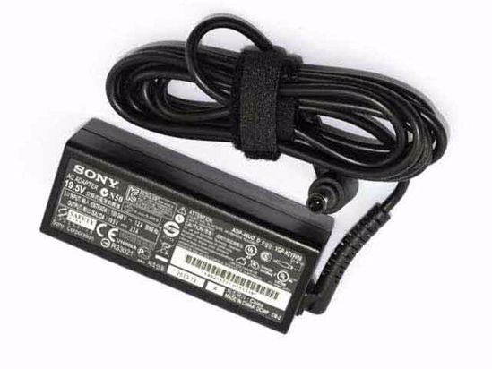 Sony Common Item (Sony) AC Adapter- Laptop 19.5V 2.3A, 6.5/4.3mm W/Pin, 3-Prong