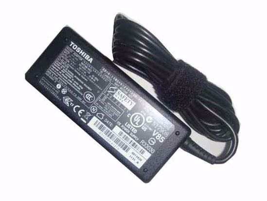 Toshiba Common Item (Toshiba) AC Adapter- Laptop 15V 4A, 6.3/3.0mm, 3-Prong