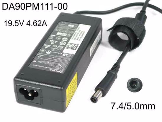 Dell Common Item (Dell) AC Adapter- Laptop 19.5V 4.62A, 7.4/5.0mm W/Pin, 3-Prong, Z27