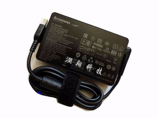 Lenovo Common Item (Lenovo) AC Adapter 20V Above 20V 3.25A, Rectangular Tip W/Pin, 2-P