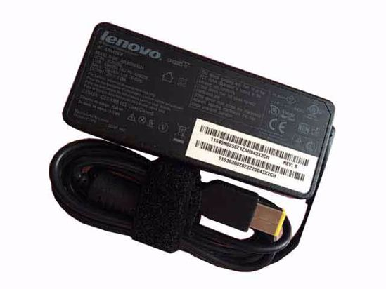 Lenovo Common Item (Lenovo) AC Adapter 20V Above 20V 3.25A, Rectangular Tip W/Pin, 3-P