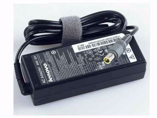 Lenovo Common Item (Lenovo) AC Adapter 20V Above 20V 4.5A, 7.9/5.5mm W/Pin, 3-Prong, Z