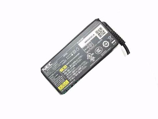 NEC Common Item (NEC) AC Adapter 20V Above 20V 2.25A, Rectangular Tip W/Pin, 2-Prong,