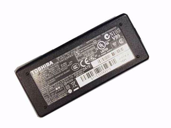 Toshiba Common Item (Toshiba) AC Adapter- Laptop 15V 3A, 6.3/3.0mm, 2-Prong, Z100