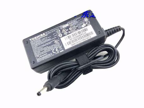 Toshiba Common Item (Toshiba) AC Adapter- Laptop 19V 2.37A, 4.0/1.7mm, 2-Prong, Z102