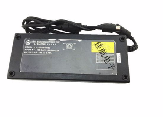 Li Shin 0405B48189 AC Adapter 20V Above 48V 3.75A, 4p P1 4=V