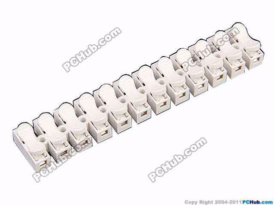 ACP Press Type AC Cord connector 12, 250V,10A, CH-12, For 0.5-3.5mm2 soft and hard