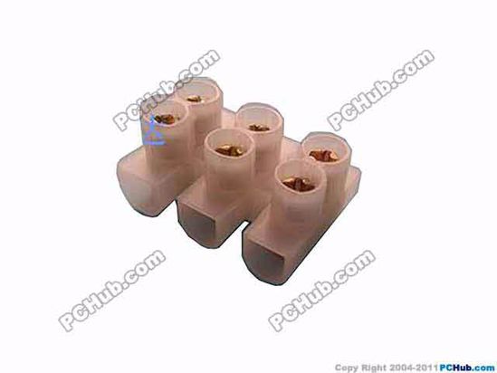 ACP Screw Type AC Cord connector 3, 250V 20A, Screw-2003, 0.1-6mm2 soft and hard wi