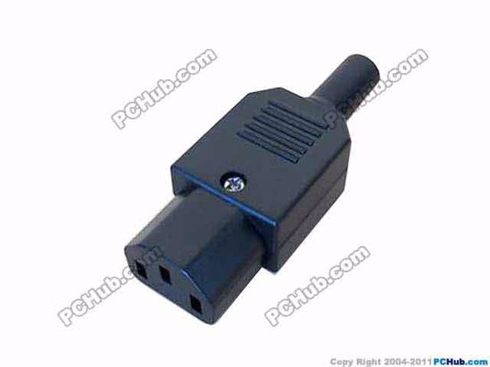 ACP Plug AC Cord Coupler Type 2b, C13 Female, 250V 15A