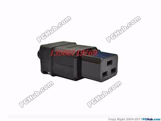 ACP Plug AC Cord Coupler Type 7b, C19 Female, 250V 15A