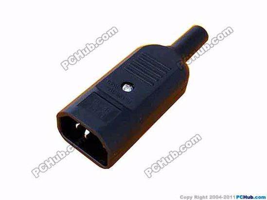 ACP Socket AC Cord Coupler Type 1a, C14 Male, 250V 16A