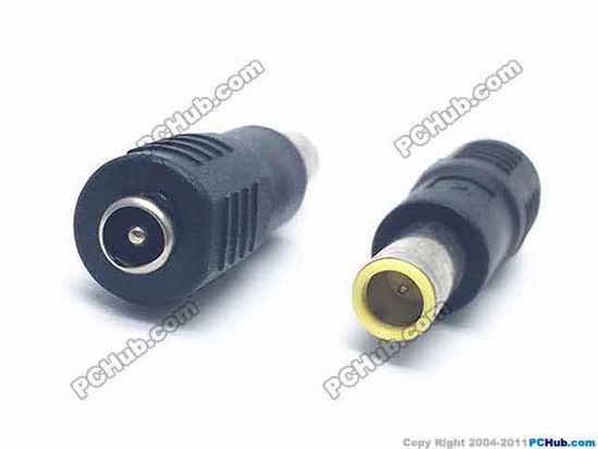 ACP For Laptop DC Tip Converter 5.5x2.1mm To Lenovo 7.9x5.5mm Plug With Pin, Strai