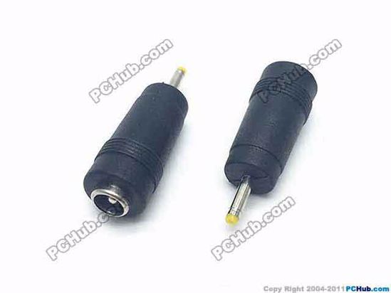 ACP Plug DC Tip Converter 5.5x2.1mm To 2.5x0.7mm Plug, Straight, Female To M