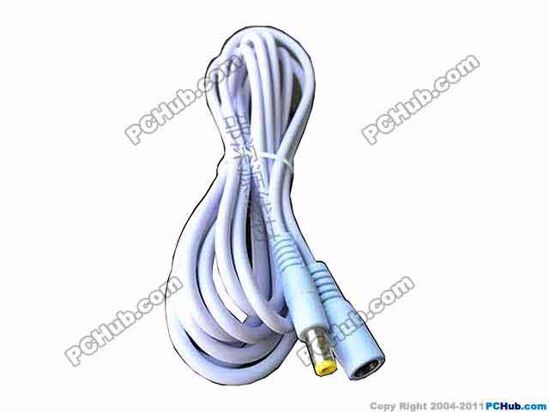 ACP Plug DC Tip Extension 5.5x2.1mm, Female To Male (Clip), 1500mm, 120 Watt