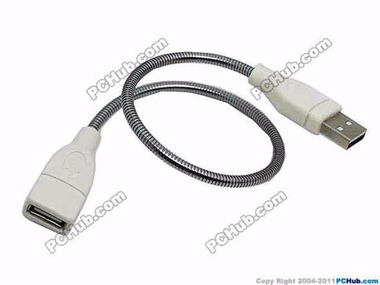 ACP USB Related DC Tip Extension USB, Female To Male With Flexible Tube, 150mm, 2-P