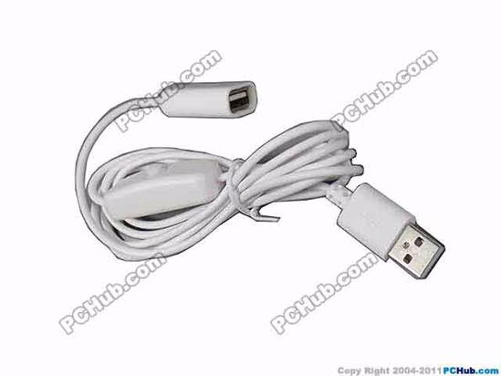 ACP USB Related DC Tip Extension USB, Female To Male, 400mm, 2-Pin with on-off swit