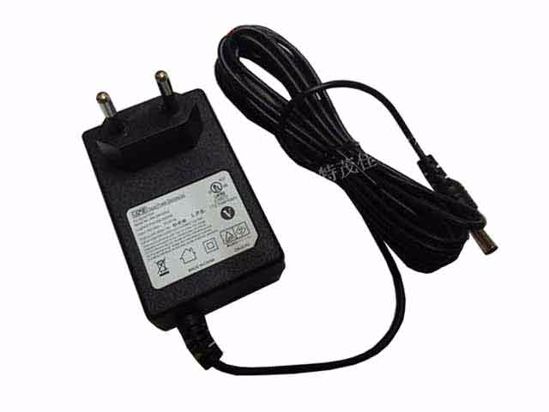 APD / Asian Power Devices WA-24K24FG AC Adapter 20V Above 24V 1A, 5.5/2.5mm, EU 2P Plu