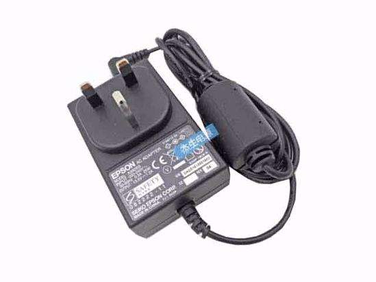 Epson A392BS AC Adapter 13V-19V 13.5V 1.2A, 5.5mm WP, UK 3P Plug, New