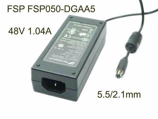 FSP Group Inc FSP050-DGAA5 AC Adapter 20V Above 48V 1.04A, 5.5/2.1mm, C14, New