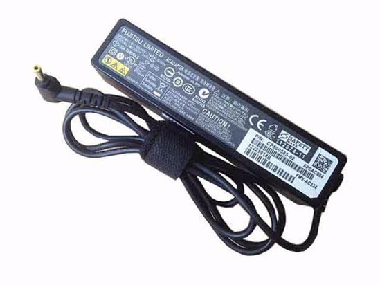 Fujitsu AC Adapter (Fujitsu) AC Adapter- Laptop FMV-AC334, 19V 3.42A, 4.0/1.1mm, 2P