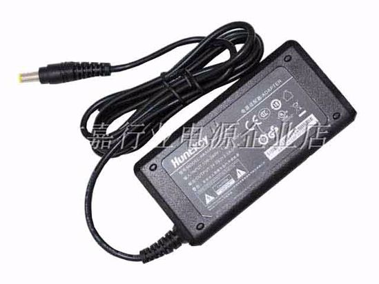 Huntkey HKA04824020-7D AC Adapter 20V Above 24V 2A, 5.5/2.5mm, C14, New