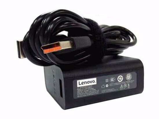 Lenovo AC Adapter (Lenovo) AC Adapter- Laptop ADL65WLA, 20V 3.25A, USB Tip, US 2P Plug,