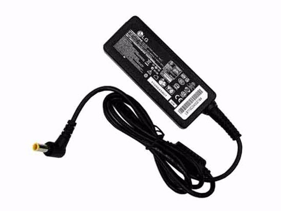 LG AC Adapter (LG) AC Adapter- Laptop PA-1900-D6, 19V 2.1A, 6.4/4.4mm WP, 3P, New