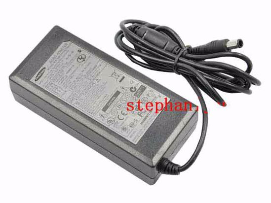 Samsung Laptop AC Adapter (Samsung) AC Adapter 13V-19V 14V 5.72A, 6.5/4.4mm WP, C14, New