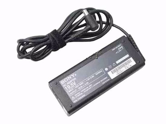 Sony AC Adapter (Sony) AC Adapter- Laptop 19.5V 3.3A, 6.0/4.0mm WP, 2P, New