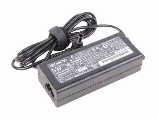 Sony AC Adapter (Sony) AC Adapter- Laptop 19.5V 3.3A, 6.5/4.4mm WP, 3P, New