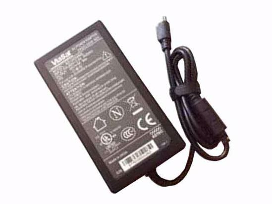 ViaSat AD12024N5L AC Adapter 20V Above 24V 5A, 4-Pin Din, C14, New