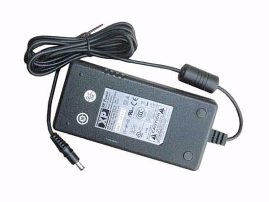 XP Power PDM60US024 AC Adapter 20V Above 24V 2.5A, 5.5/2.5mm, IEC 2-Pin