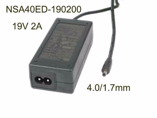 Harman / Kardon NSA40ED-190200 AC Adapter- Laptop 19V 2A, Barrel 4.0/1.7mm, 2-Prong