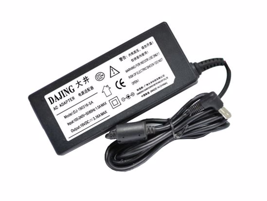 Dajing DJ-190316-SA AC Adapter 13V-19V DJ-190316-SA