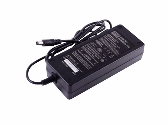 Mean Well GSM90A19 AC Adapter 13V-19V GS90A19, 19V 4.74A, Barrel 5.5/2.5mm, IEC C14