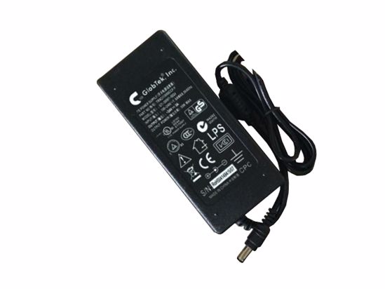 GlobTek GT-30097-5024 AC Adapter 20V Above 24V 3A, Barrel 5.5/2.5mm, IEC C14