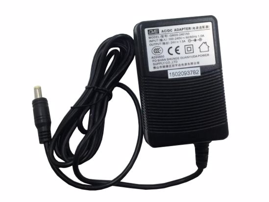 GVE GM35-240150 AC Adapter 20V Above GM35-240150