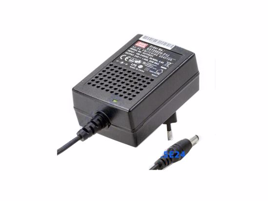 Mean Well GST25E24 AC Adapter 20V Above GST25E24, GST25E24-P1J