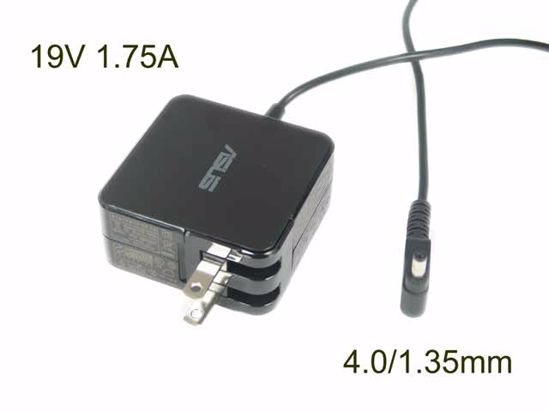 ASUS Common Item (Asus) AC Adapter- Laptop 19V 1.75A, 4.0/1.35mm, US 2P, Z7