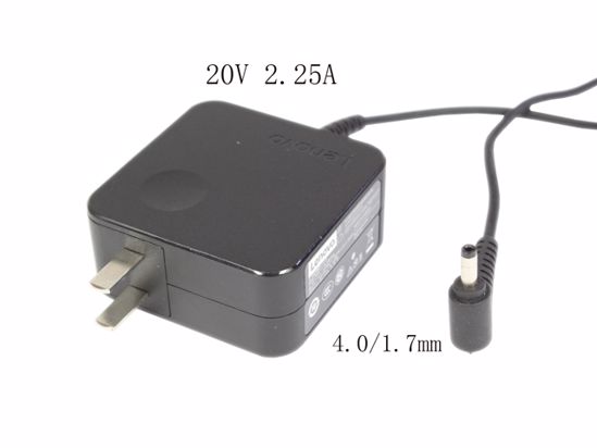 Lenovo Common Item (Lenovo) AC Adapter 20V Above 20V 2.25A, 4.0/1.7mm, US 2P