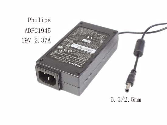 Philips Common Item (Philips) AC Adapter- Laptop 19V 2.37A, 5.5/2.5mm, C14