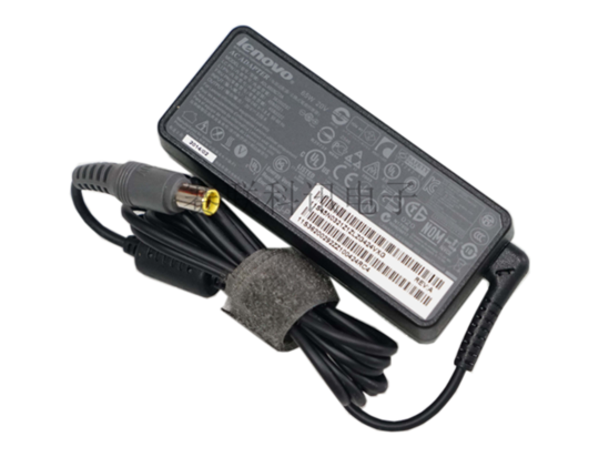 Lenovo ThinkPad T450 AC Adapter- Laptop ThinkPad 65W AC Adapter (slim tip)