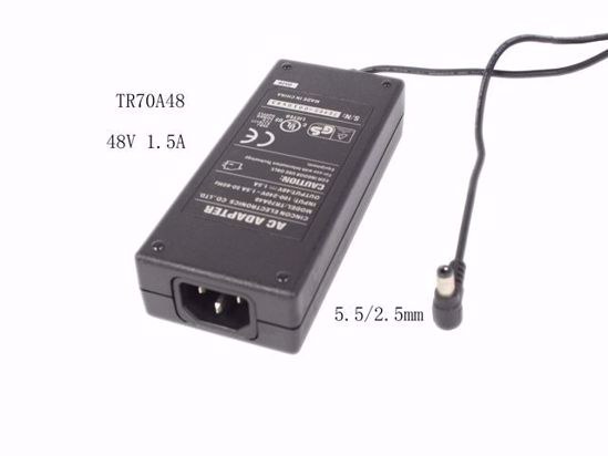 LEI / Leader TR70A48 AC Adapter 20V Above 48V 1.5A, 5.5/2.5mm, C14