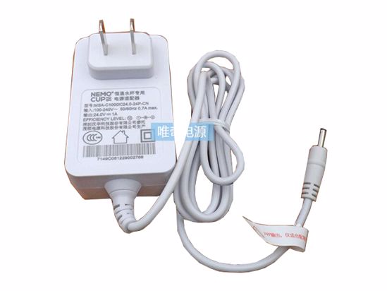 NEMOCUP MSA-C1000IC24.0-24P-CN AC Adapter 20V Above MSA-C1000IC24.0-24P-CN, While