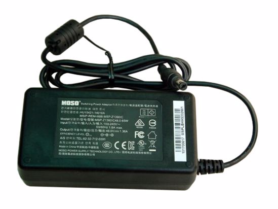 MOSO MSP-Z1360IC48-65W AC Adapter 20V Above MSP-Z1360IC48-65W