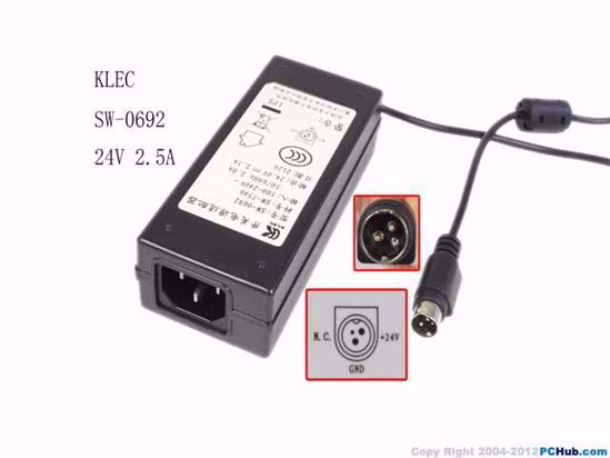 KLEC SW-0692 AC Adapter 20V Above SW-0692