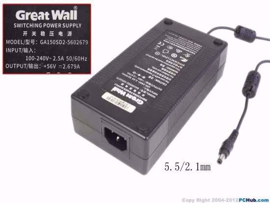 Great Wall GA150SD2-5602679 AC Adapter 20V Above GA150SD2-5602679