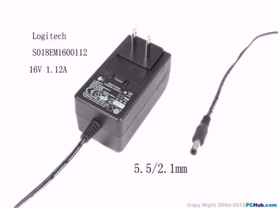 Logitech S018EM1600112 AC Adapter 13V-19V S018EM1600112, 534-000268