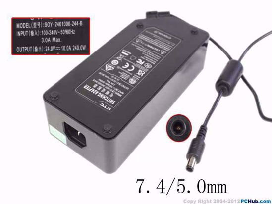 Other Brands SOY-2401000-244 AC Adapter 20V Above SOY-2401000-244